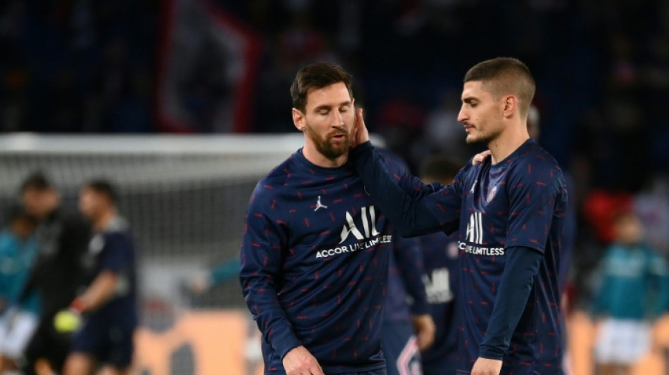 Ligue 1: Messi, Verratti et Kimpembe d&eacute;clarent forfait pour Angers-Paris SG