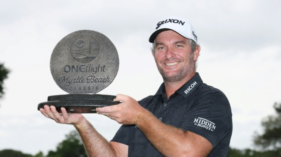 Kiwi Fox wins PGA Myrtle Beach title in playoff