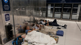 Le m&eacute;tro de Tel-Aviv, refuge ultime loin des  "boums" des missiles iraniens