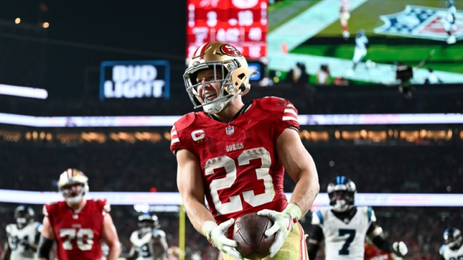 Niners beat Panthers to boost NFL playoff chances