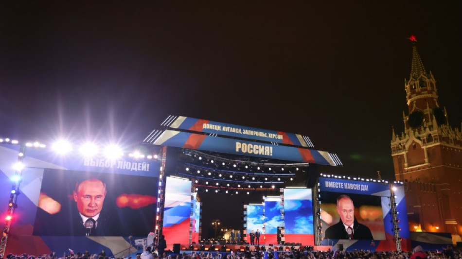 Westen verurteilt Russlands Annexion von vier ukrainischen Regionen