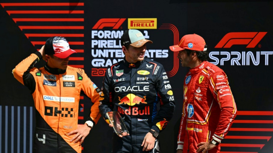 F1: Verstappen remporte le sprint du GP des &Eacute;tats-Unis, Lando Norris 3e