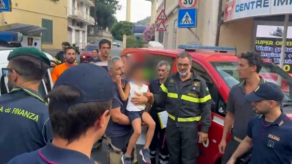 Dimesso dall'ospedale di Imperia il piccolo Allen
