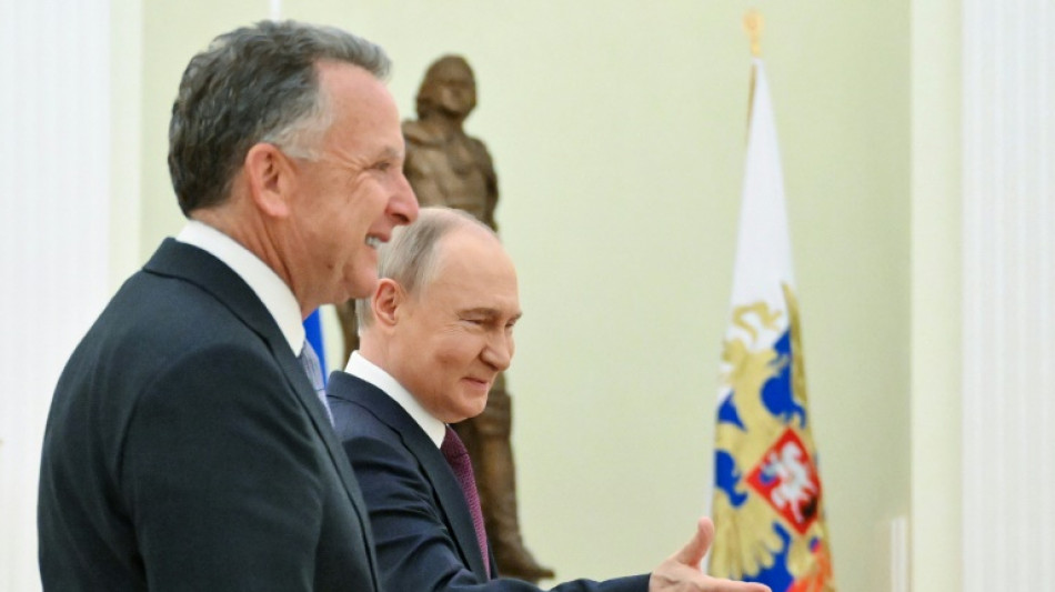 Putin recebe no Kremlin emissário americano para conversações sobre cessar-fogo na Ucrânia