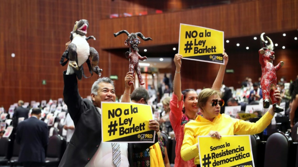 Mexique: les d&eacute;put&eacute;s rejettent la r&eacute;forme du march&eacute; de l'&eacute;lectricit&eacute; contest&eacute;e par les Etats-Unis