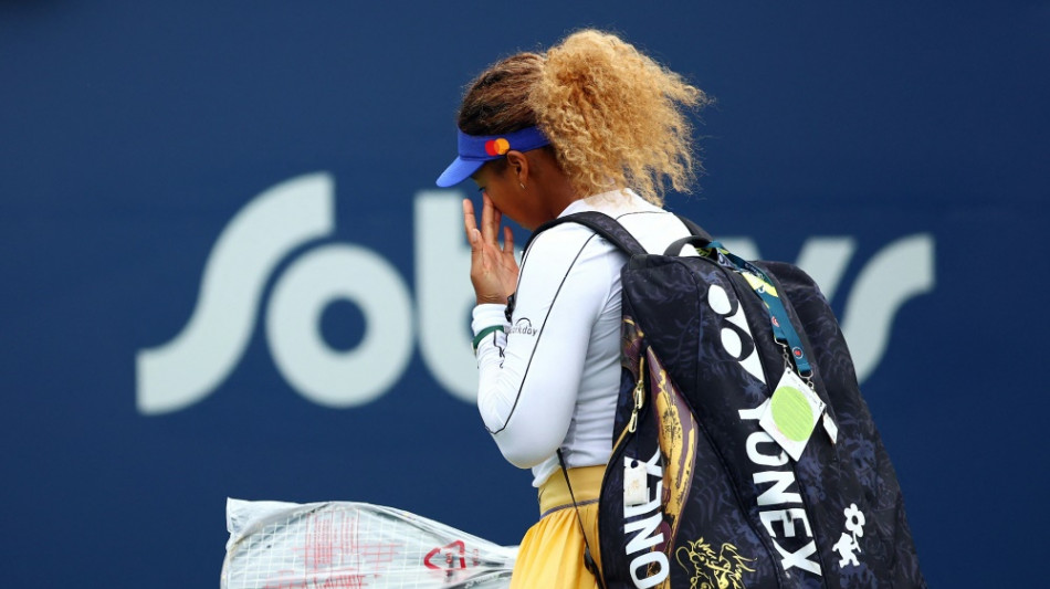 R&uuml;ckenschmerzen: Osaka gibt in Toronto auf