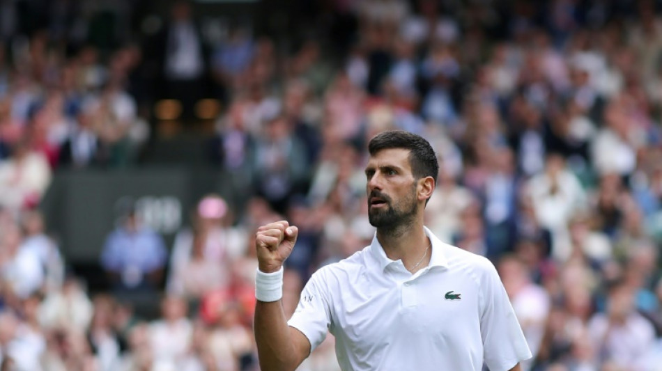Wimbledon: Djokovic se rel&egrave;ve d'une entame cauchemardesque et passe en quart