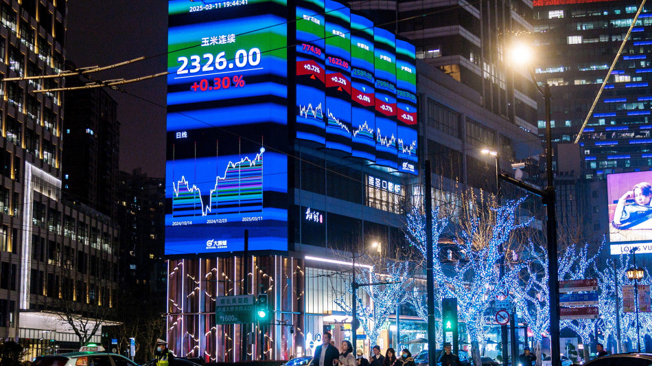 La Borsa di Hong Kong in picchiata, apre a -9,28%