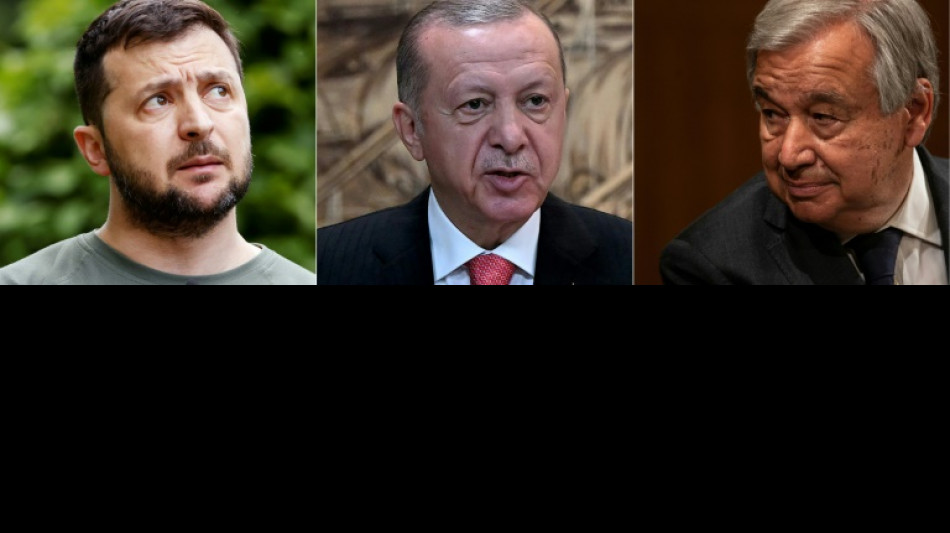 UN-Generalsekret&auml;r trifft Selenskyj und Erdogan in der Ukraine