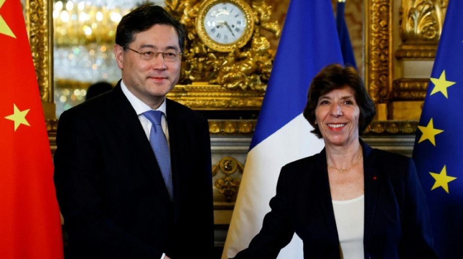 Colonna bekräftigt bei Treffen mit Qin wichtige Rolle Chinas für Frieden