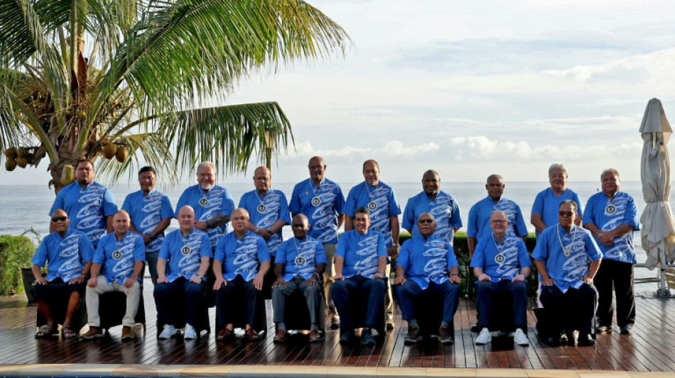 Pacific leaders agree new summit rules after China, Taiwan bans