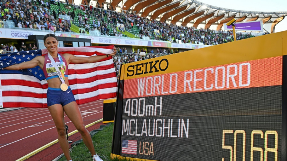 50,68: McLaughlin holt H&uuml;rden-Gold mit Fabel-Weltrekord