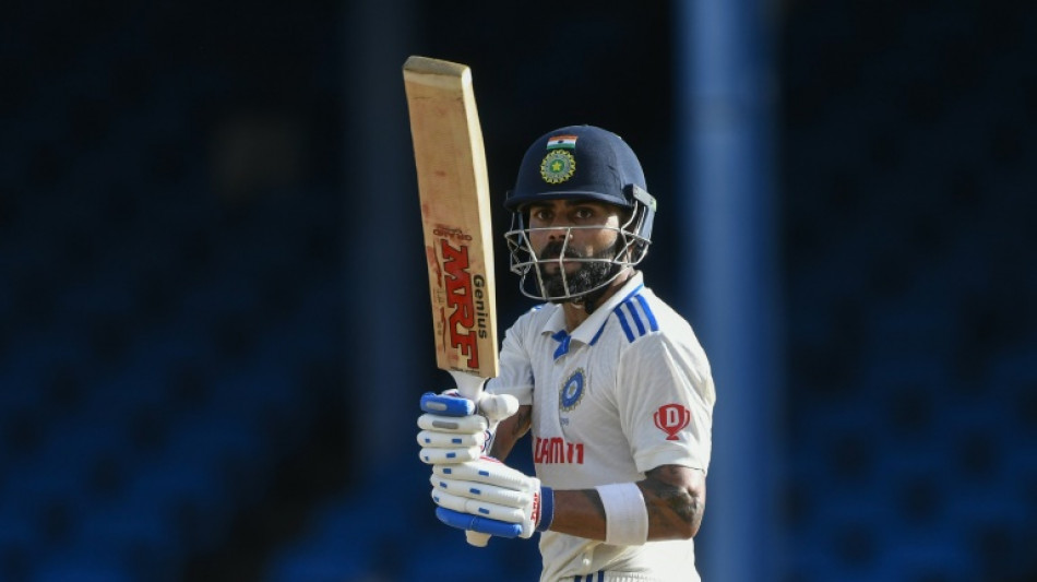 Kohli hits landmark ton but West Indies fight back