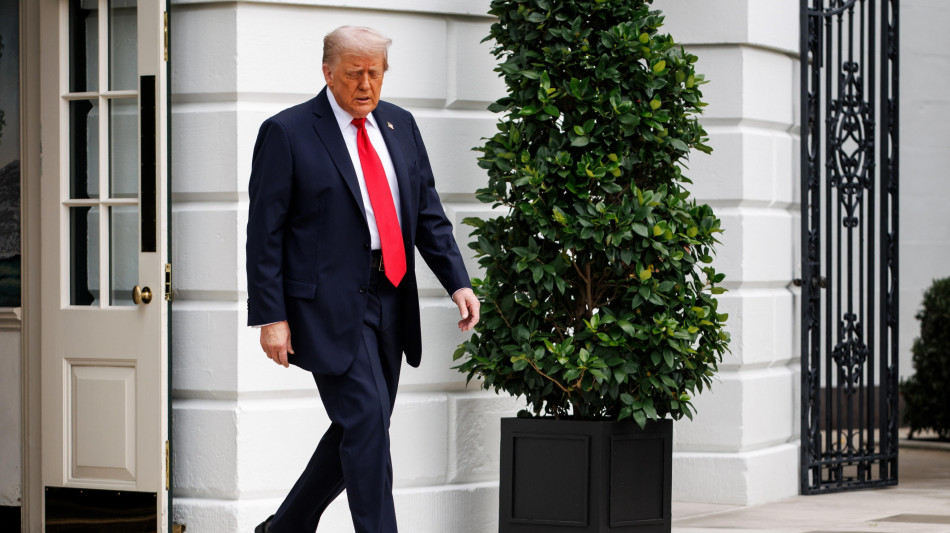 Us Open: Trump &egrave; arrivato alla stadio per la finale