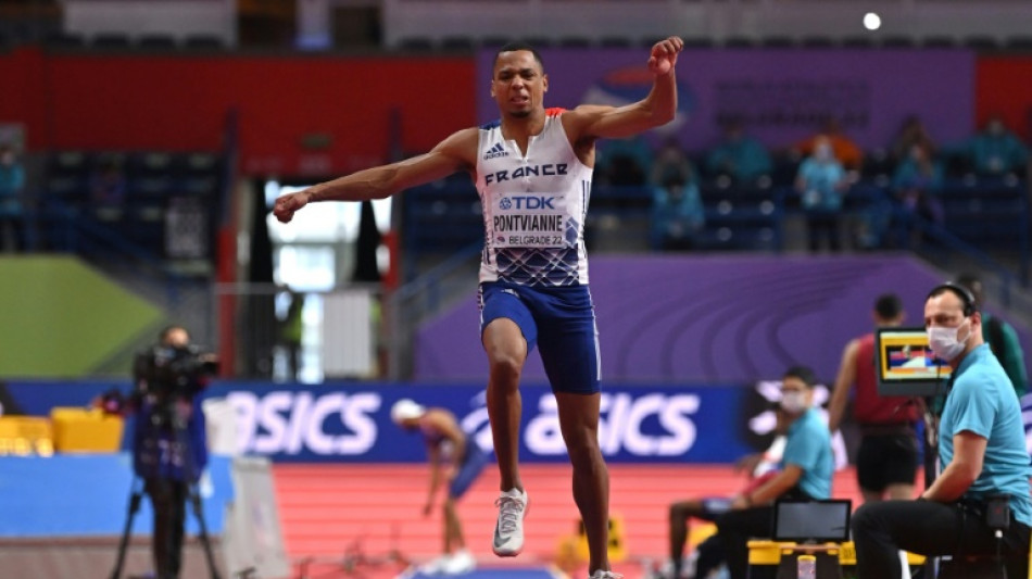 Mondiaux d'athl&eacute;tisme en salle: grosse d&eacute;ception pour Pontvianne, 7e du triple saut 