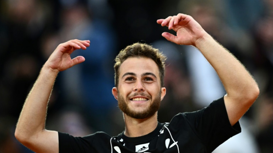 Roland-Garros: Hugo Gaston dans son jardin &agrave; Paris