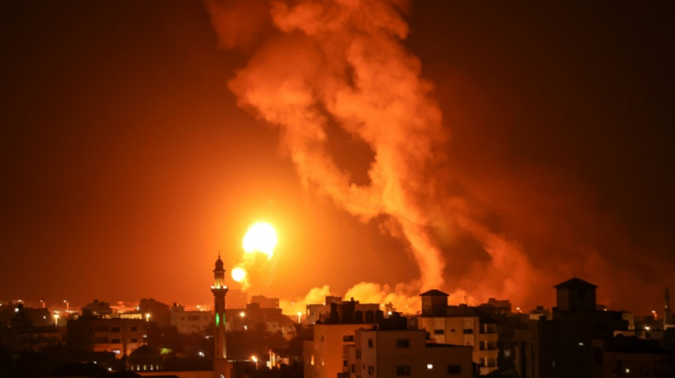 Frappes isra&eacute;liennes sur Gaza apr&egrave;s des tirs de roquettes