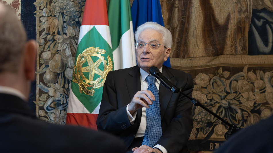 Mattarella, Italia impegnata per diritto di esistere di Israele