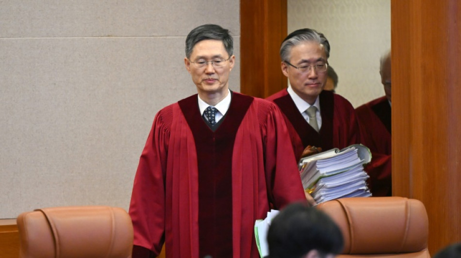 Suspendido presidente surcoreano enfrenta su &uacute;ltima audiencia de destituci&oacute;n