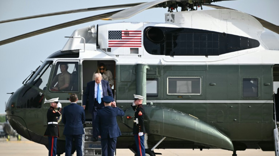 Trump dans l'avion pour Rome, premier voyage à l'étranger de son mandat