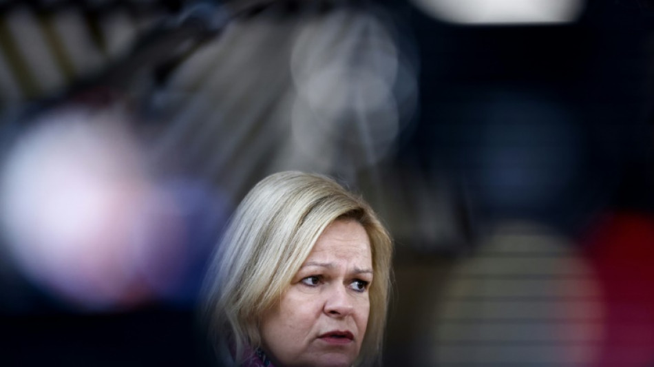 Faeser: H&ouml;chste Wachsamkeit gegen islamistischen Terror geboten