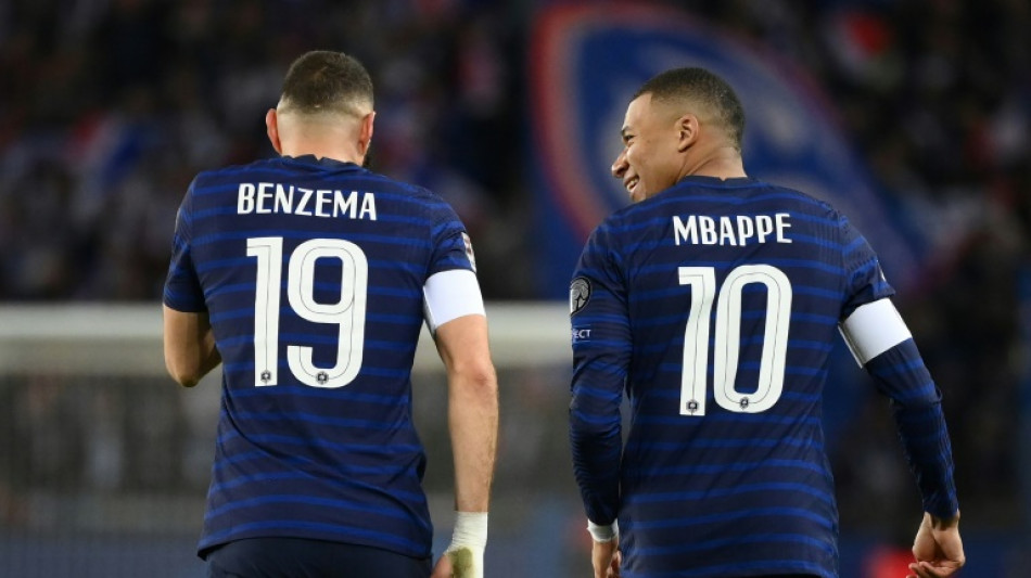 Bleus: Benzema et Mbapp&eacute;, retrouvailles scrut&eacute;es