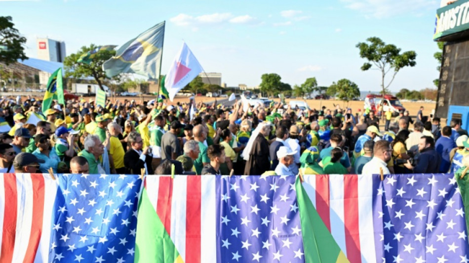 Apoiadores de Bolsonaro marcham em Brasília para exigir anistia