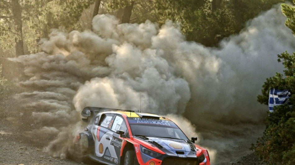 Tanak leads after tough day at the Acropolis Rally