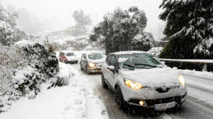 Einsatzkr&auml;fte retten wegen Schneechaos festsitzende Menschen auf Mallorca 