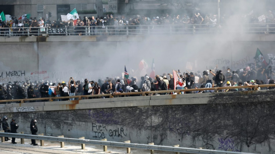Heurts &agrave; Los Angeles: centre-ville boucl&eacute;, Trump maintient la pression