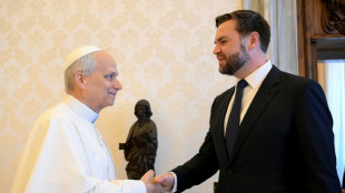 Papst Leo XIV. empf&auml;ngt Vance und Rubio im Vatikan