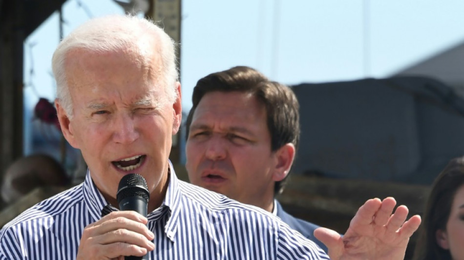 Biden porteur d'un message d'unit&eacute; en Floride apr&egrave;s l'ouragan Ian