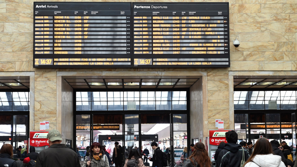 Procedimento Autorità trasporti su Rfi per stop treni 2/10