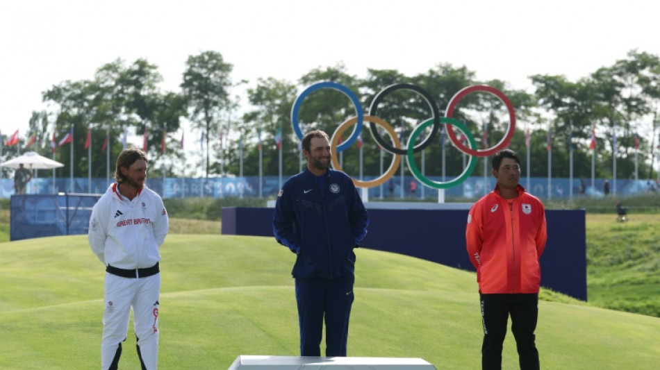 Golfista americano Scottie Scheffler &eacute; ouro em Paris-2024
