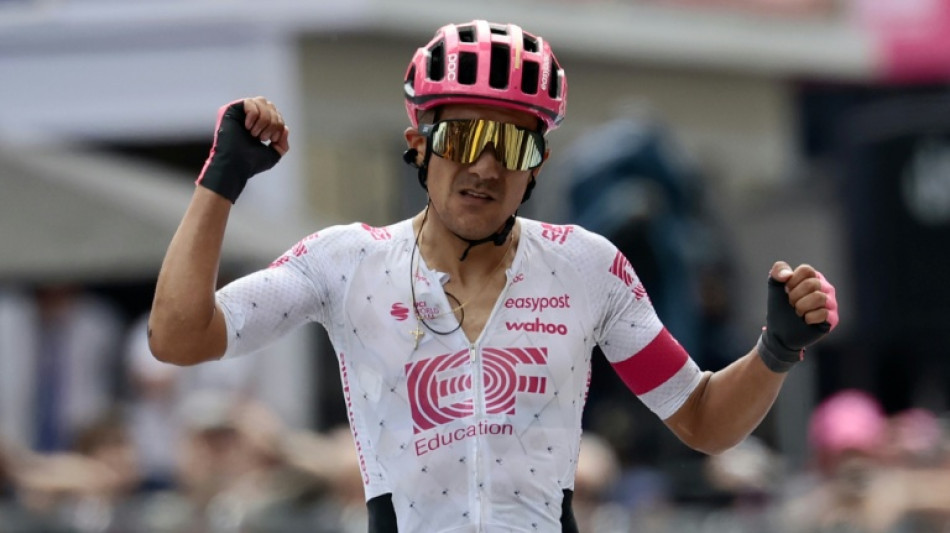 Tour d'Italie: revoilà Carapaz, Del Toro toujours rose vif