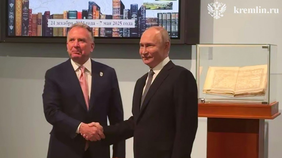 US-Gesandter Witkoff: Putin ist bereit zu "dauerhaftem Frieden"