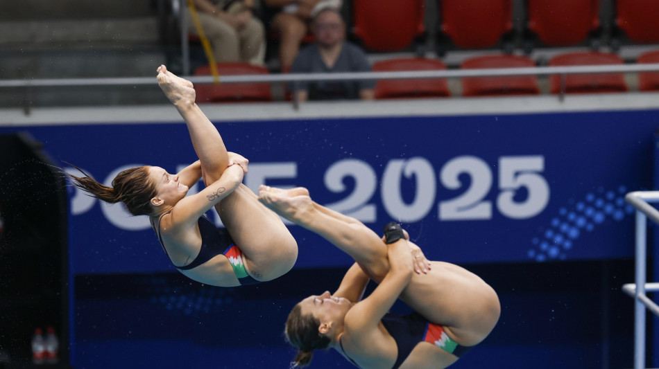 Mondiali tuffi: 3 m sincro, Pellacani-Pizzini chiudono quinte
