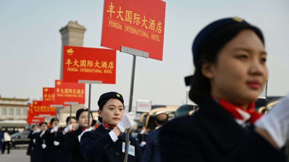 China inicia su c&oacute;nclave pol&iacute;tico anual con el crecimiento y Trump como protagonistas