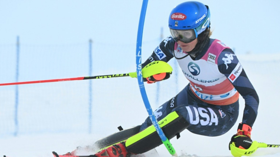 Ski alpin: Mikaela Shiffrin frappe d'entr&eacute;e au slalom de Levi