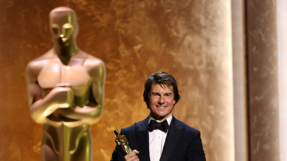 Tom Cruise reçoit un Oscar d'honneur pour l'ensemble de sa carrière