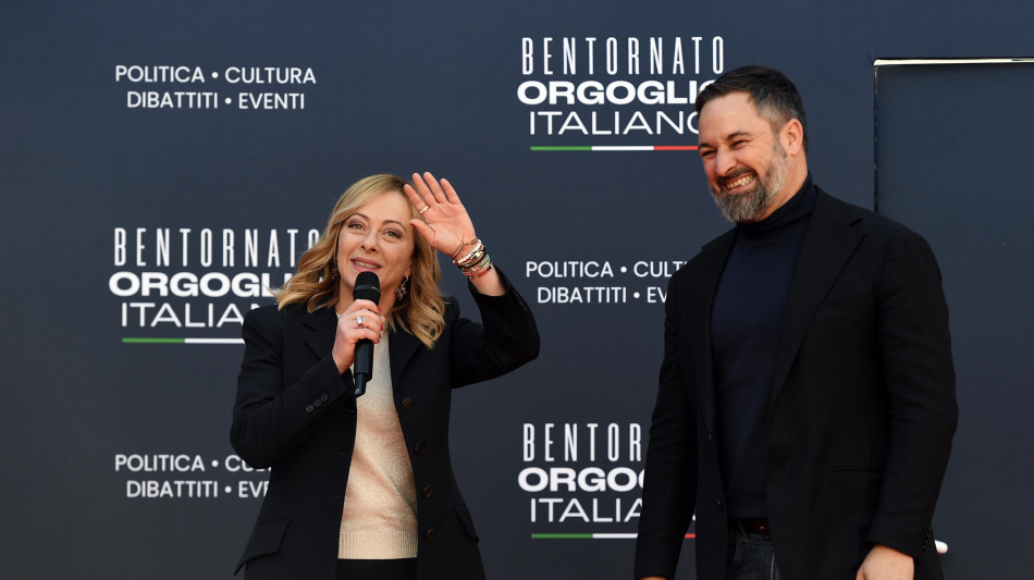 Abascal, a Roma con Meloni, sempre ben accolto