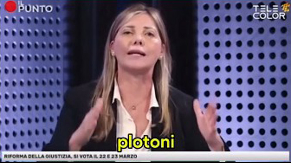 Bartolozzi, 'votate S&igrave; e ci togliamo di mezzo la magistratura'