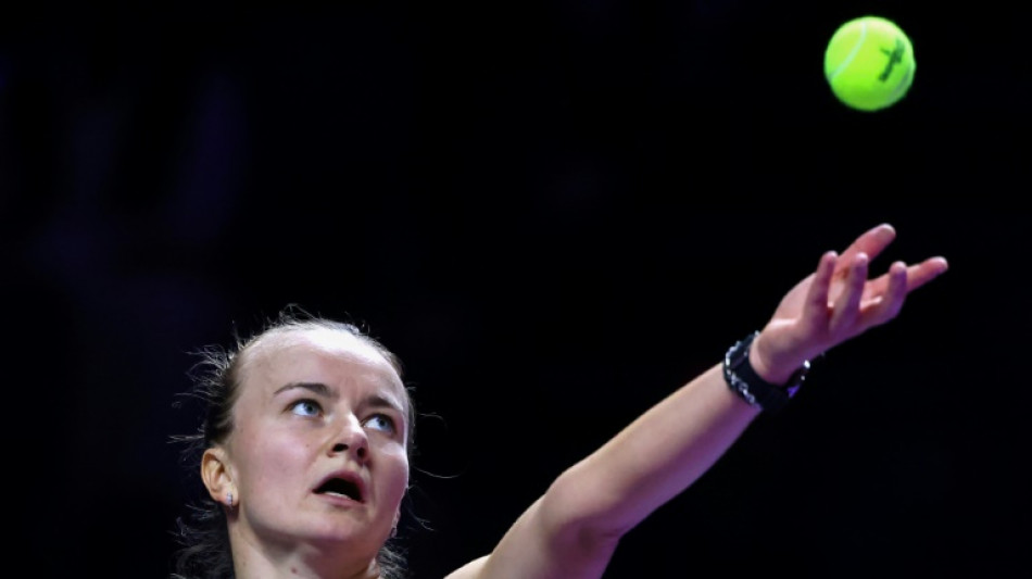 Masters WTA: Barbora Krejcikova d&eacute;borde Jessica Pegula 