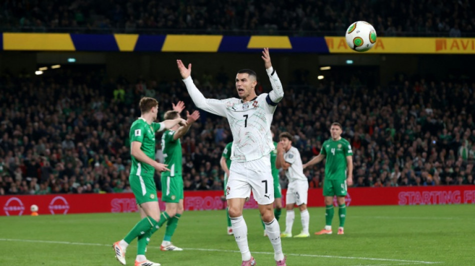Ronaldo sent off as Ireland stun Portugal in World Cup qualifier