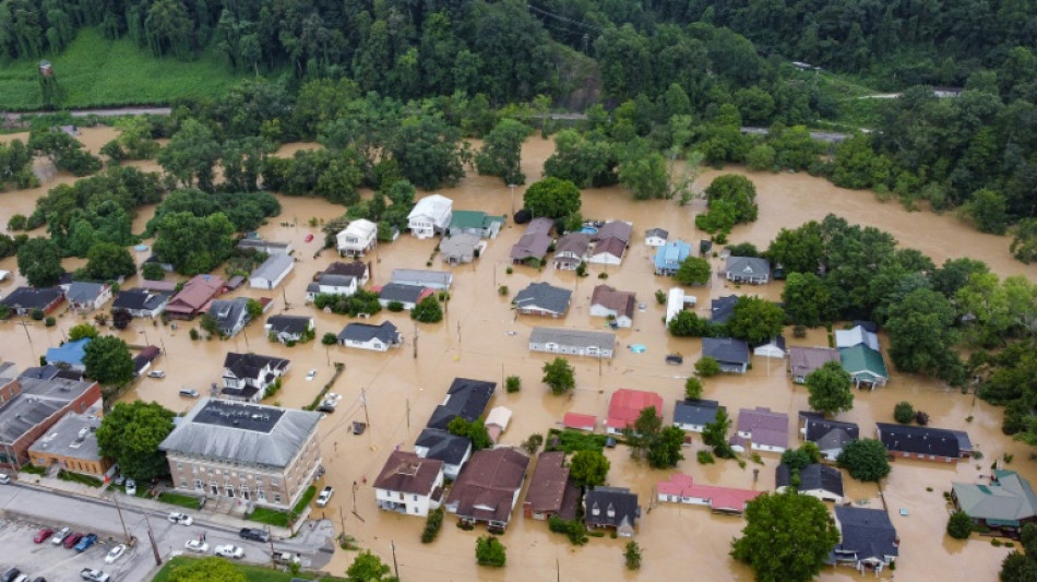Etats-Unis: au moins huit morts apr&egrave;s des inondations "d&eacute;vastatrices" dans le Kentucky