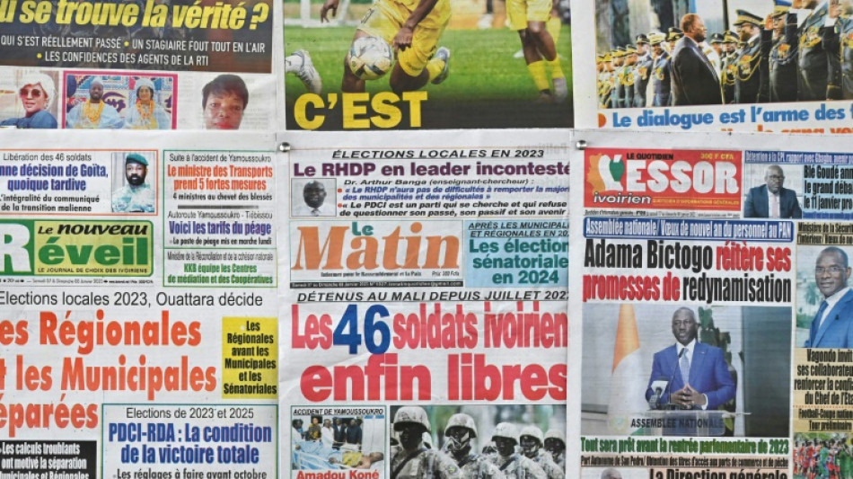 Au lendemain de leur gr&acirc;ce par le Mali, 46 soldats ivoiriens attendus &agrave; Abidjan