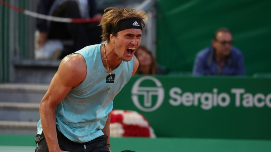 Monte-Carlo: Zverev de retour en demies, aux d&eacute;pens de Sinner