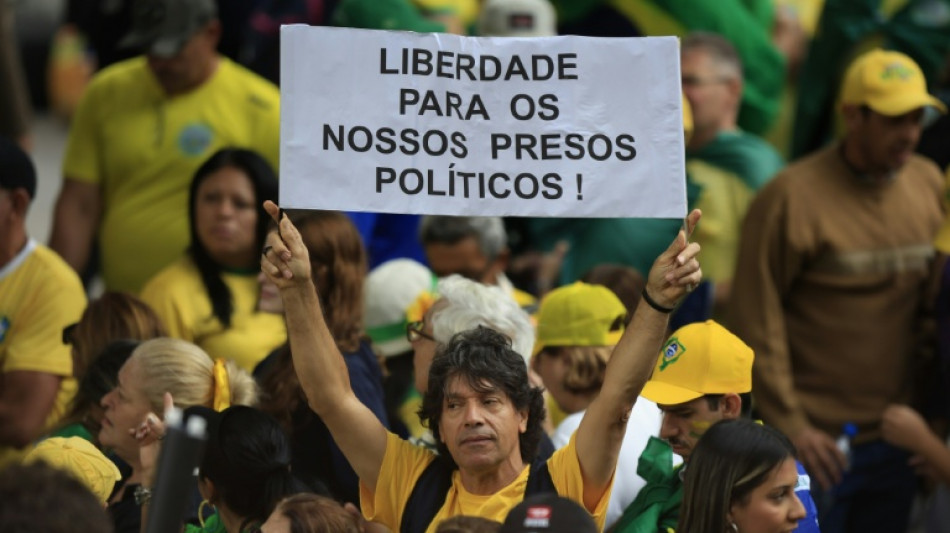 Bolsonaro encabeza una protesta en Sao Paulo tras ser inculpado por la presunta trama golpista