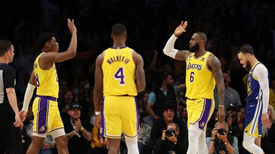 Matchb&auml;lle f&uuml;r Schr&ouml;ders Lakers