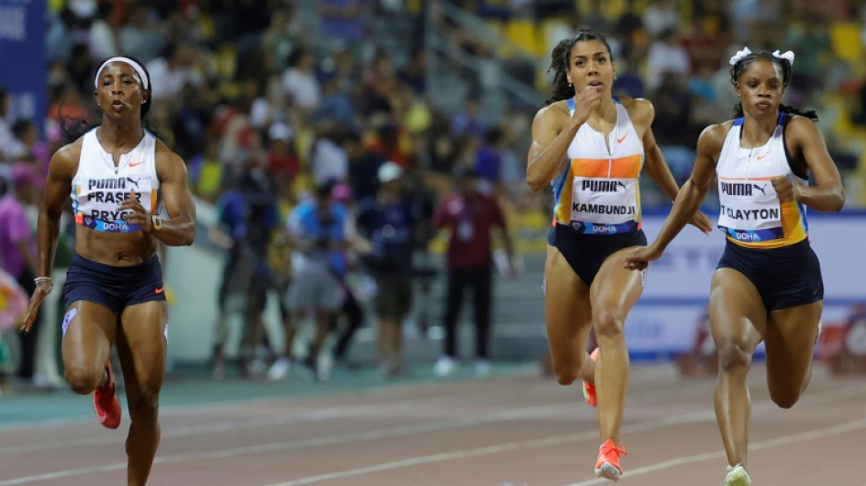 Athl&eacute;tisme: rentr&eacute;e mitig&eacute;e pour Fraser-Pryce, Tebogo sans forcer